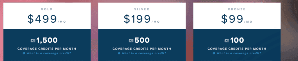 New higher limits for CoverageBook Silver & Gold paid plans