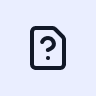 page icon with question mark in the centre